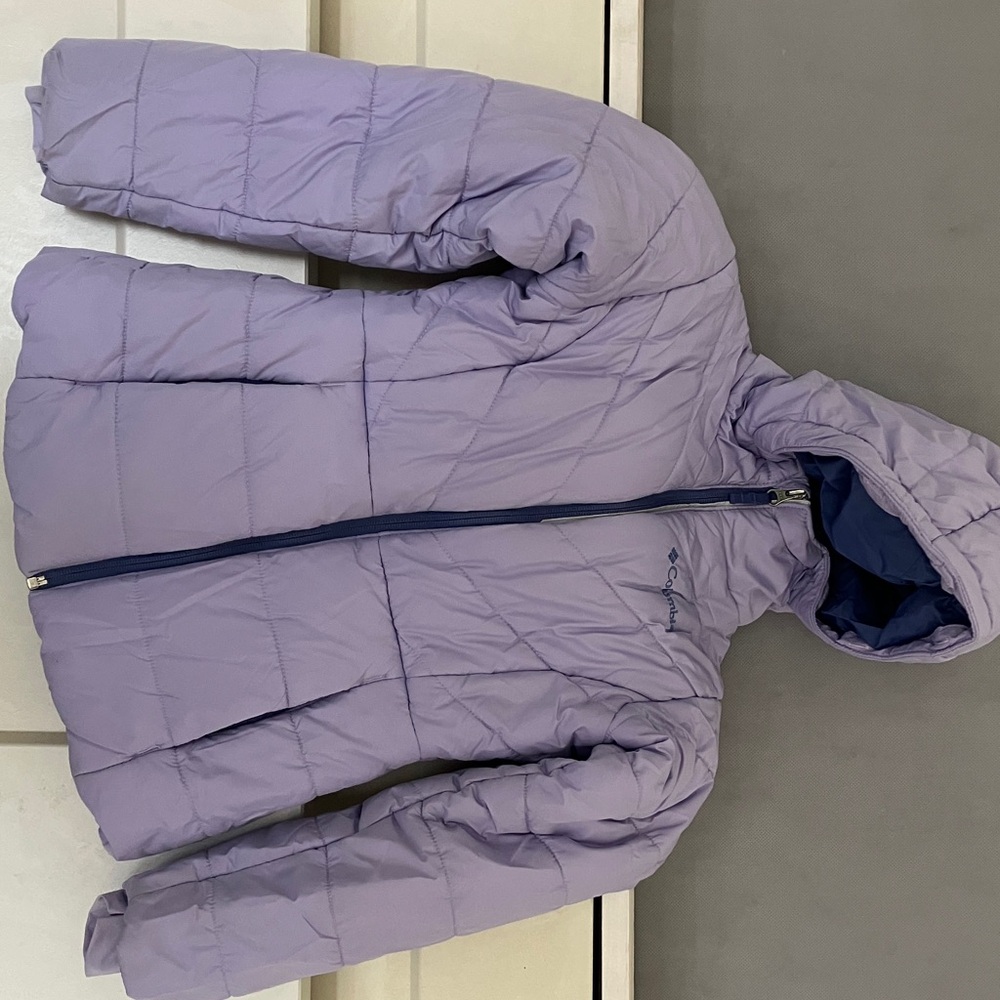 Columbia Kids Lavender Winter Puffer Jacket